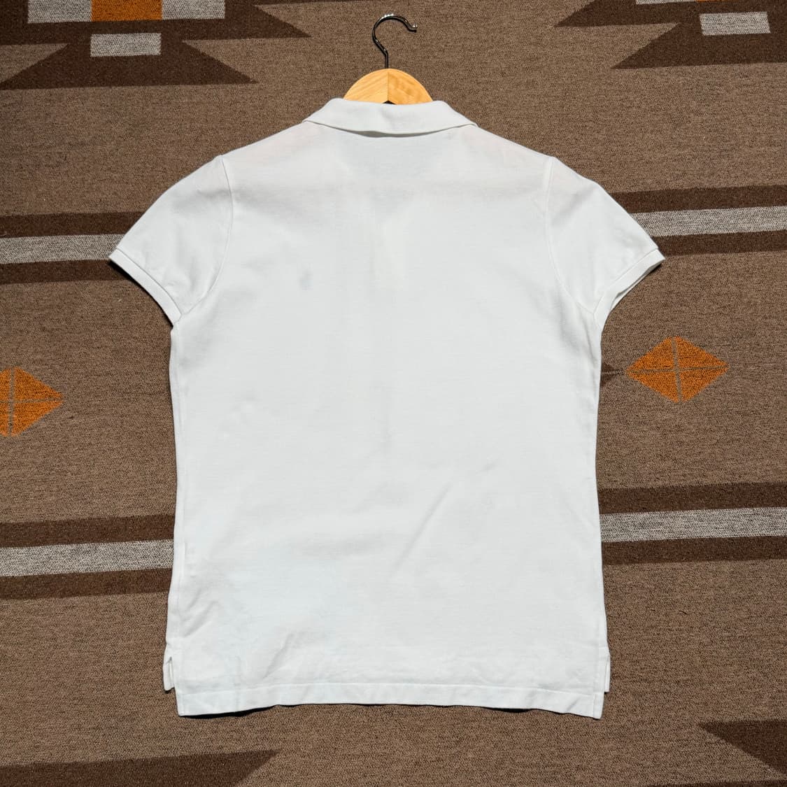 폴로랄프로렌 여성 스키니 폴로 반팔 L 화이트 상품이미지4