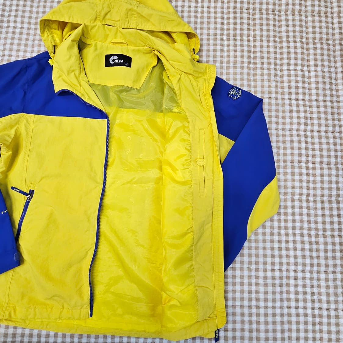 네파 오버핏 바람막이 자켓 남자100 상품이미지5