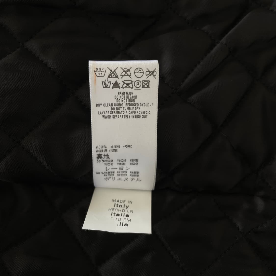 레드 발렌티노 유광 페이던트 블랙 자켓 상품이미지10