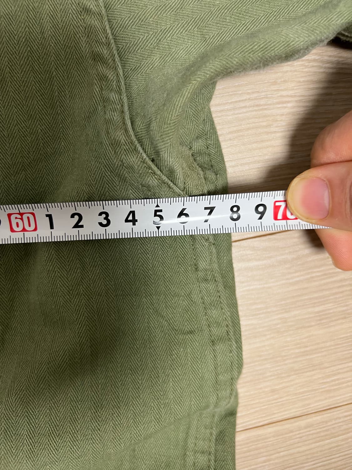 40s us army m43 hbt 셔츠 자켓  상품이미지7