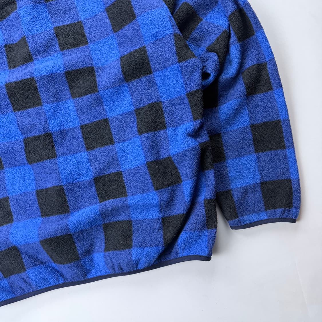파타고니아 체크 패턴 신칠라 스냅티 플리스 풀 오버 상품이미지8