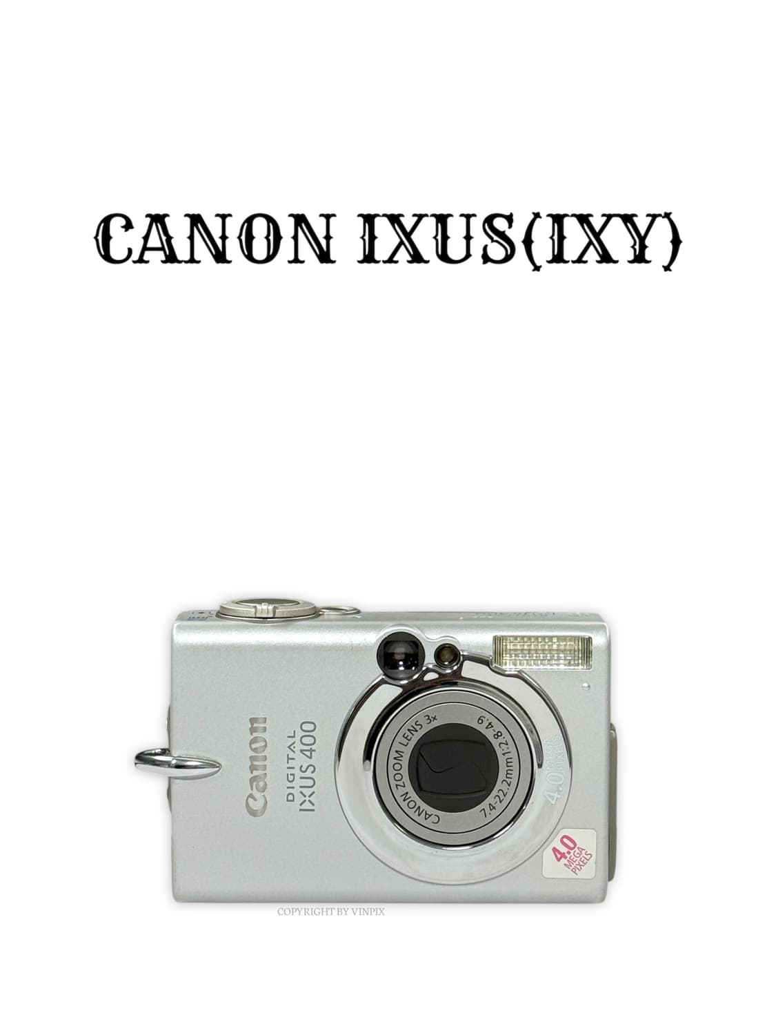캐논 익서스 ixus 400 빈티지 디지털 카메라 디카 상품이미지1