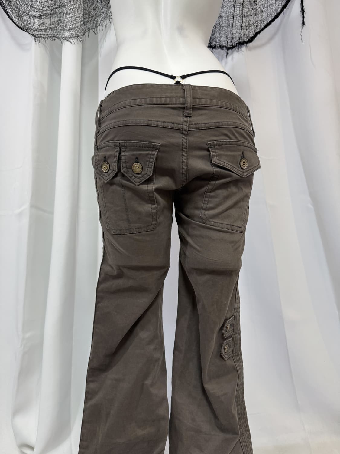 brown detail pants 상품이미지5