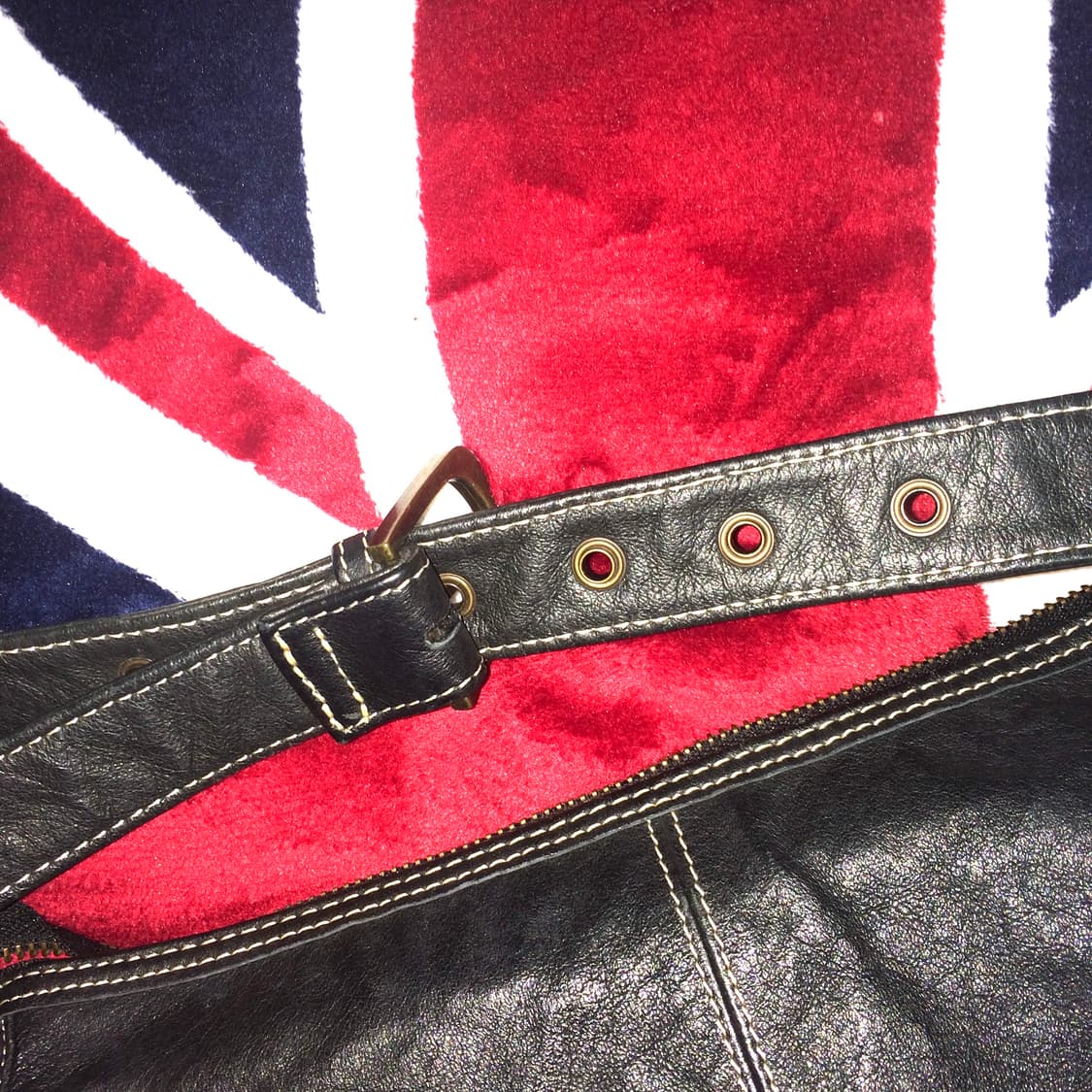 버클 레더  숄더/토트백 상품이미지3