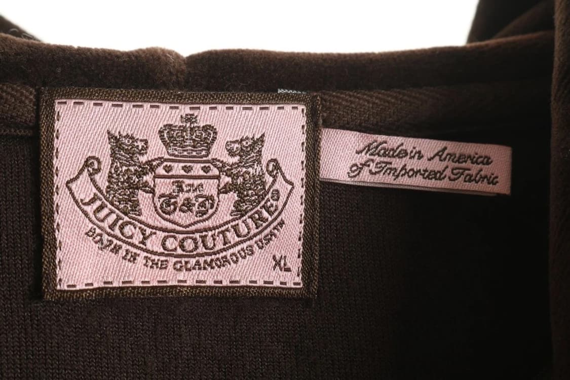 JUICY COUTURE 쥬시꾸뛰르 후드집업 갸루 y2k 와투케 펑크 상품이미지8