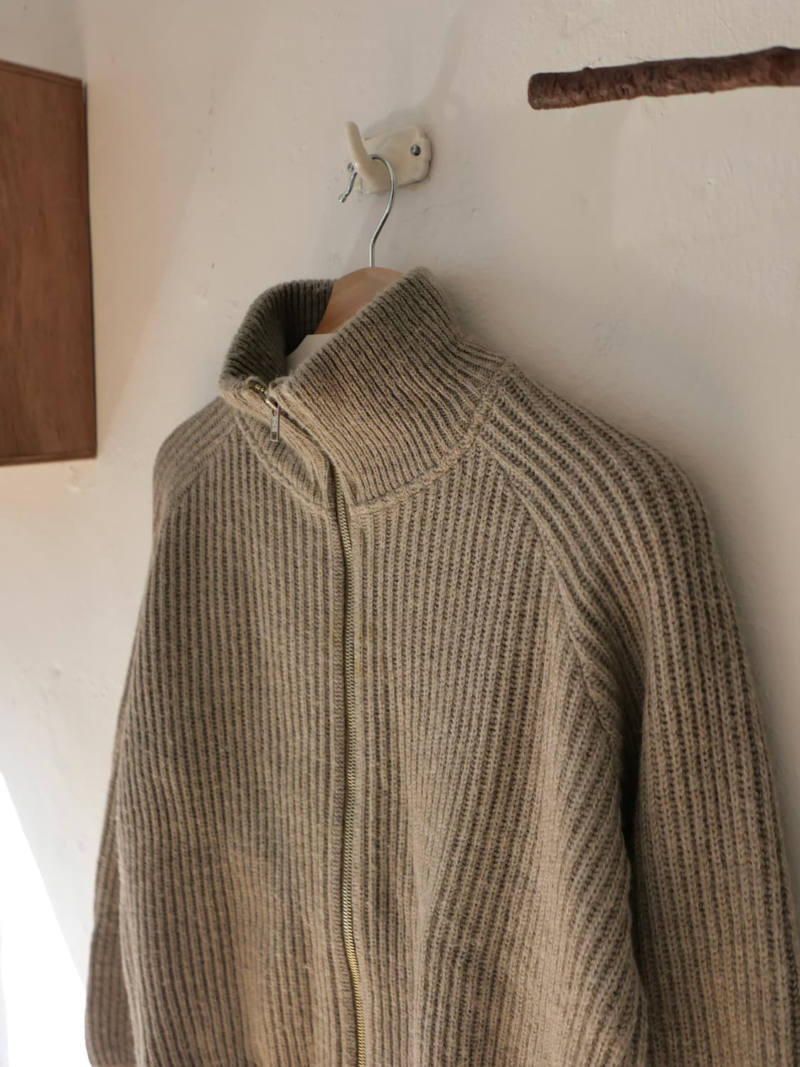 스테판 슈나이더 알파카 니트 집업 상품이미지2