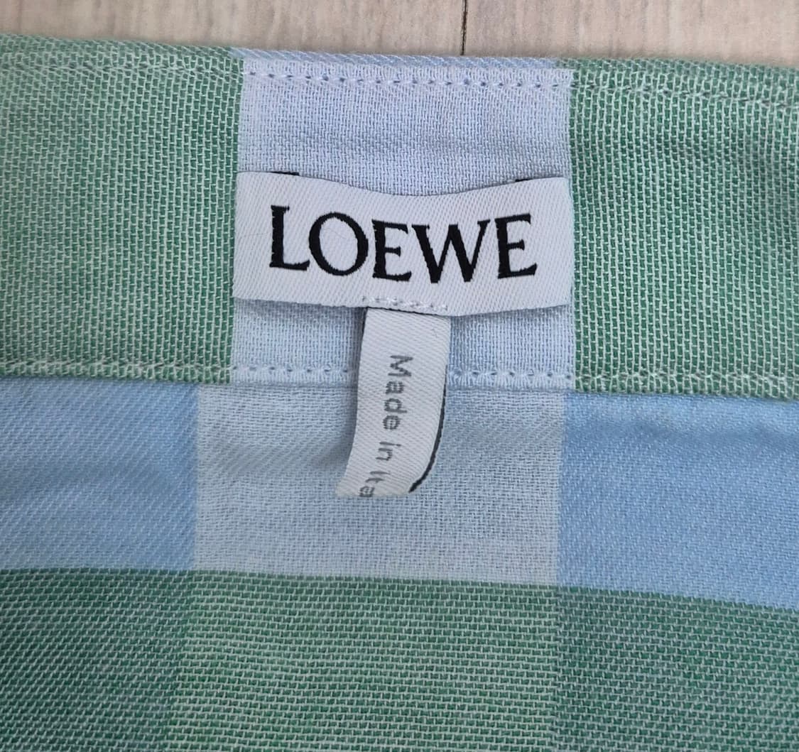 LOEWE 로에베 체크 셔츠 상품이미지2