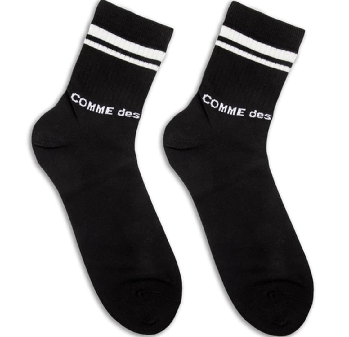 꼼데가르송 앵클 스트라이프 양말 상품이미지1