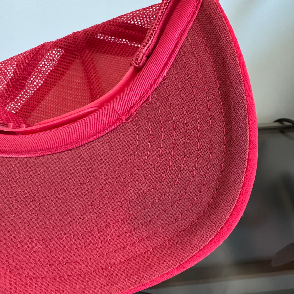 USA BARKER 레드 빈티지 모자 볼캡 vintage cap 상품이미지5