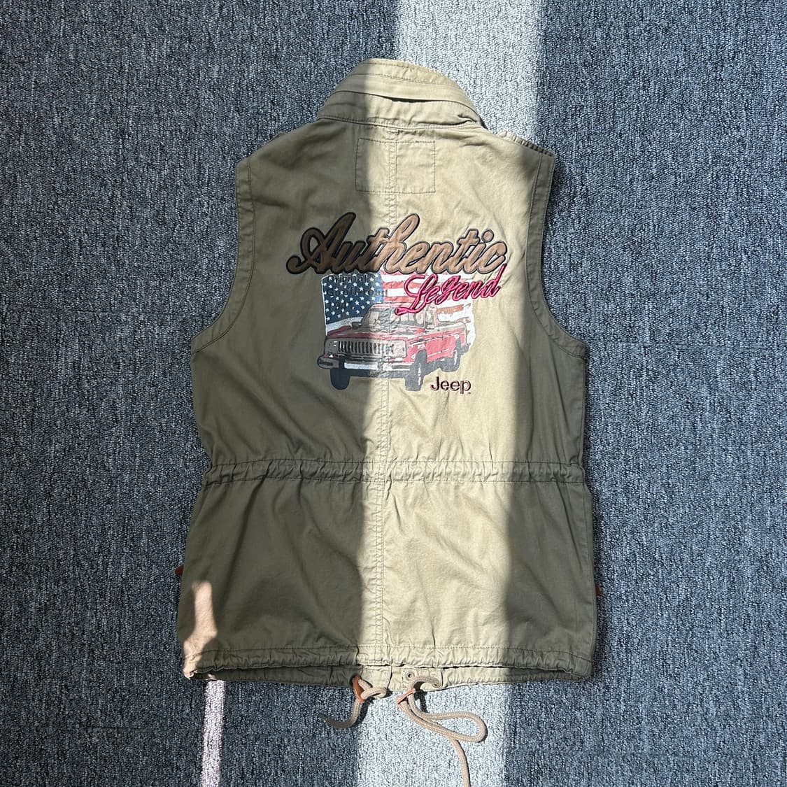 jeep 밀리터리 포켓 베스트 상품이미지2