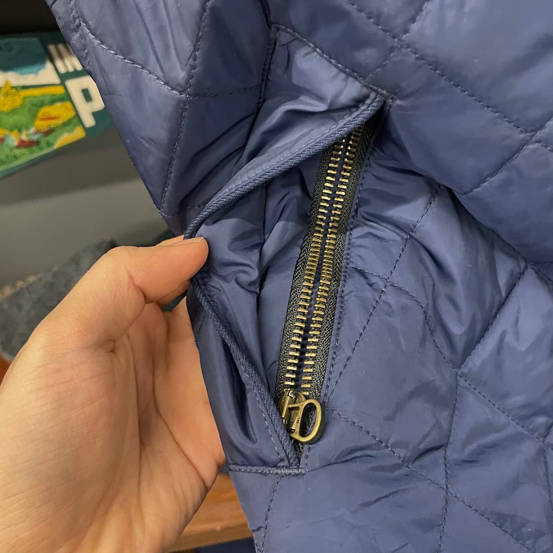 폴로 랄프로렌 신형 라벨 퀼팅 조끼 베스트 자켓 상품이미지6