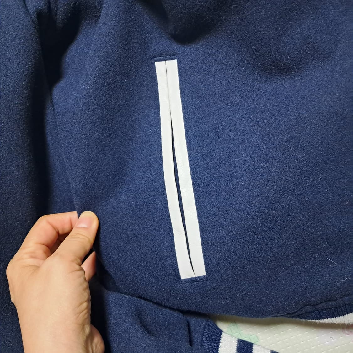 뉴발란스 모직바시티 자켓 XL약105(22년제품) 상품이미지10