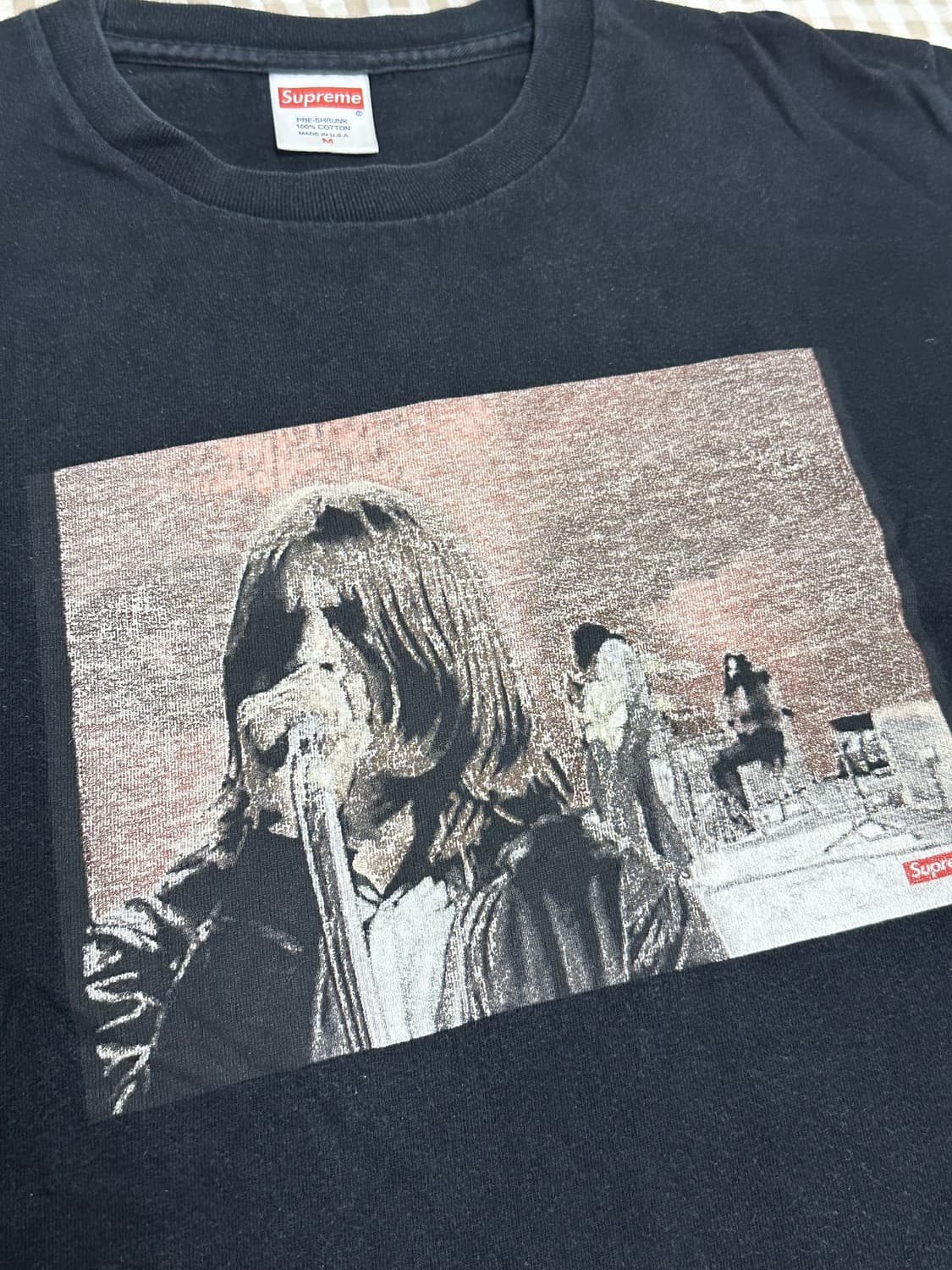 m사이즈 슈프림 블랙사바스 티셔츠 블랫 상품이미지2