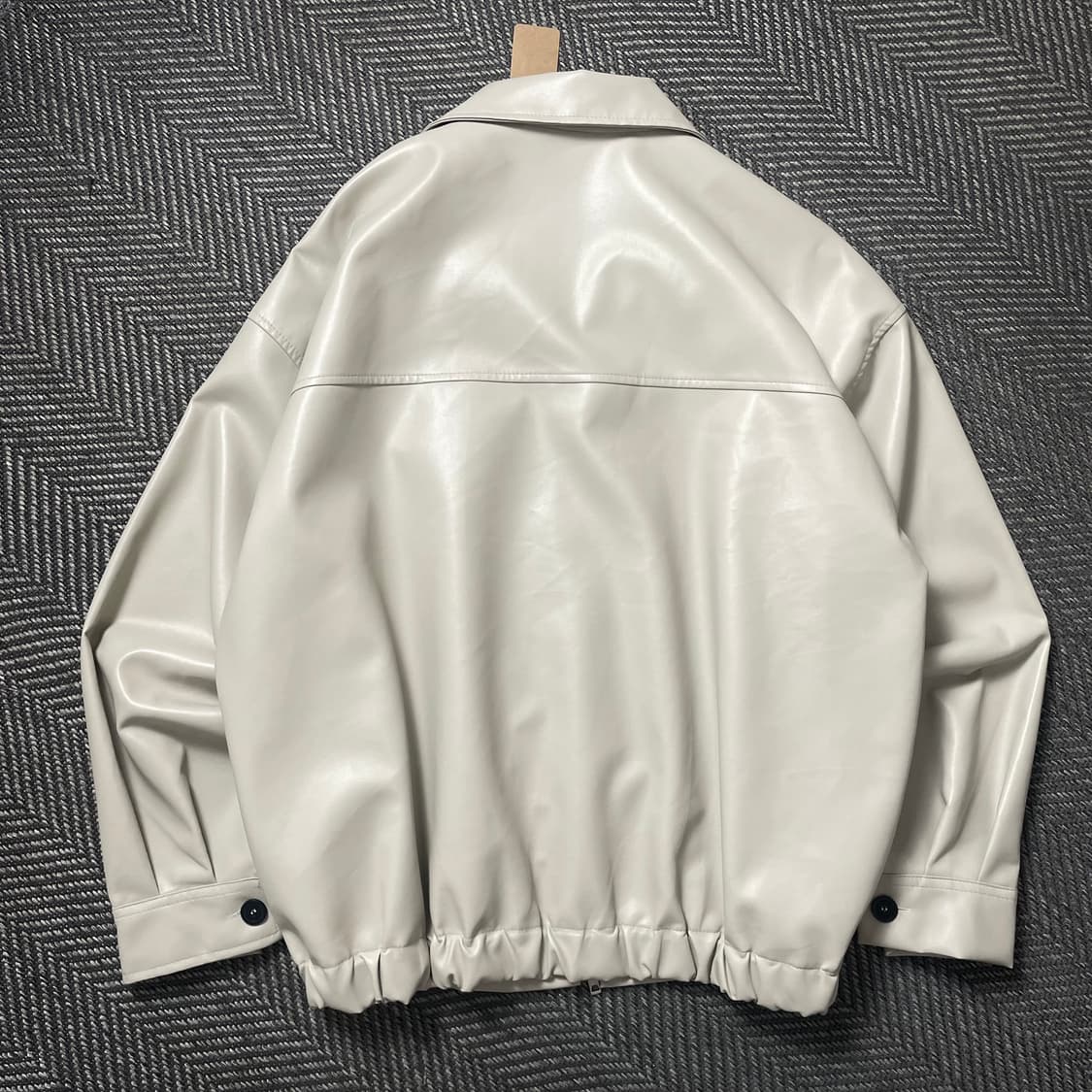 빈티지 투웨이 레더 블루종 자켓o 5019 상품이미지5