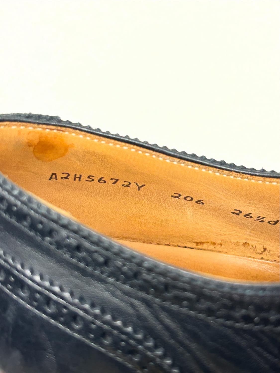 JPN 리갈 블랙 윙팁 구두 265 상품이미지6