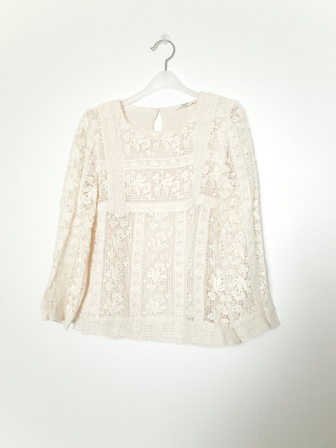 레이스 크로셰 블라우스 상품이미지4