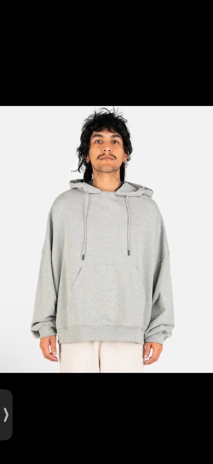 윌리 차바리아willy chavarria 로고 후드 그레이 L 상품이미지3