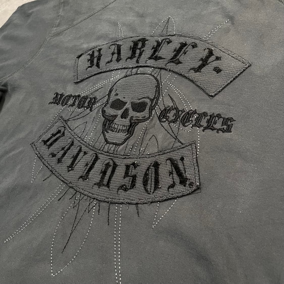 할리데이비슨 스컬 롱슬리브 (105) 상품이미지2