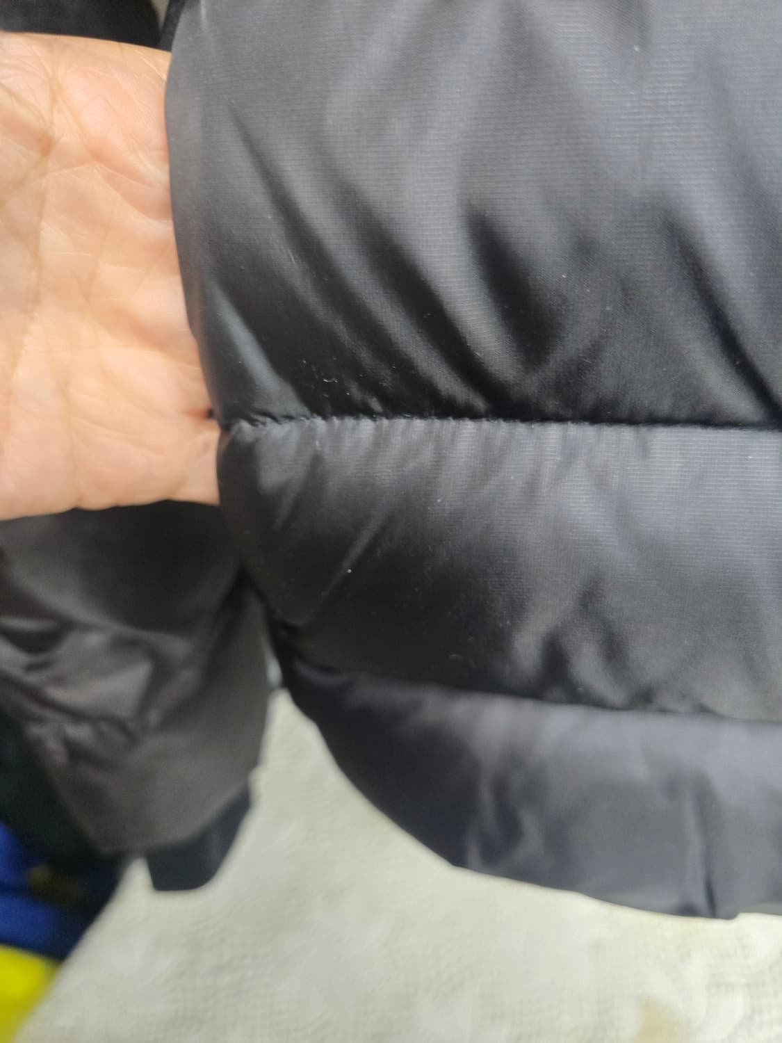 디아도라 구스다운 숏 패딩 M 상품이미지4