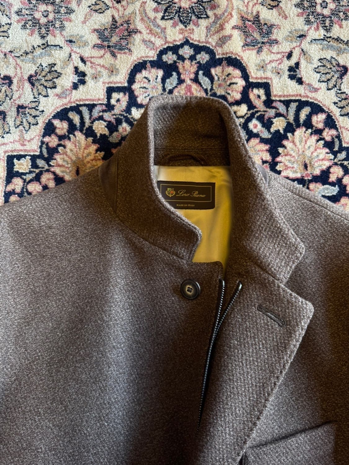 Loro Piana 로로피아나 클래식 코트 100 상품이미지4