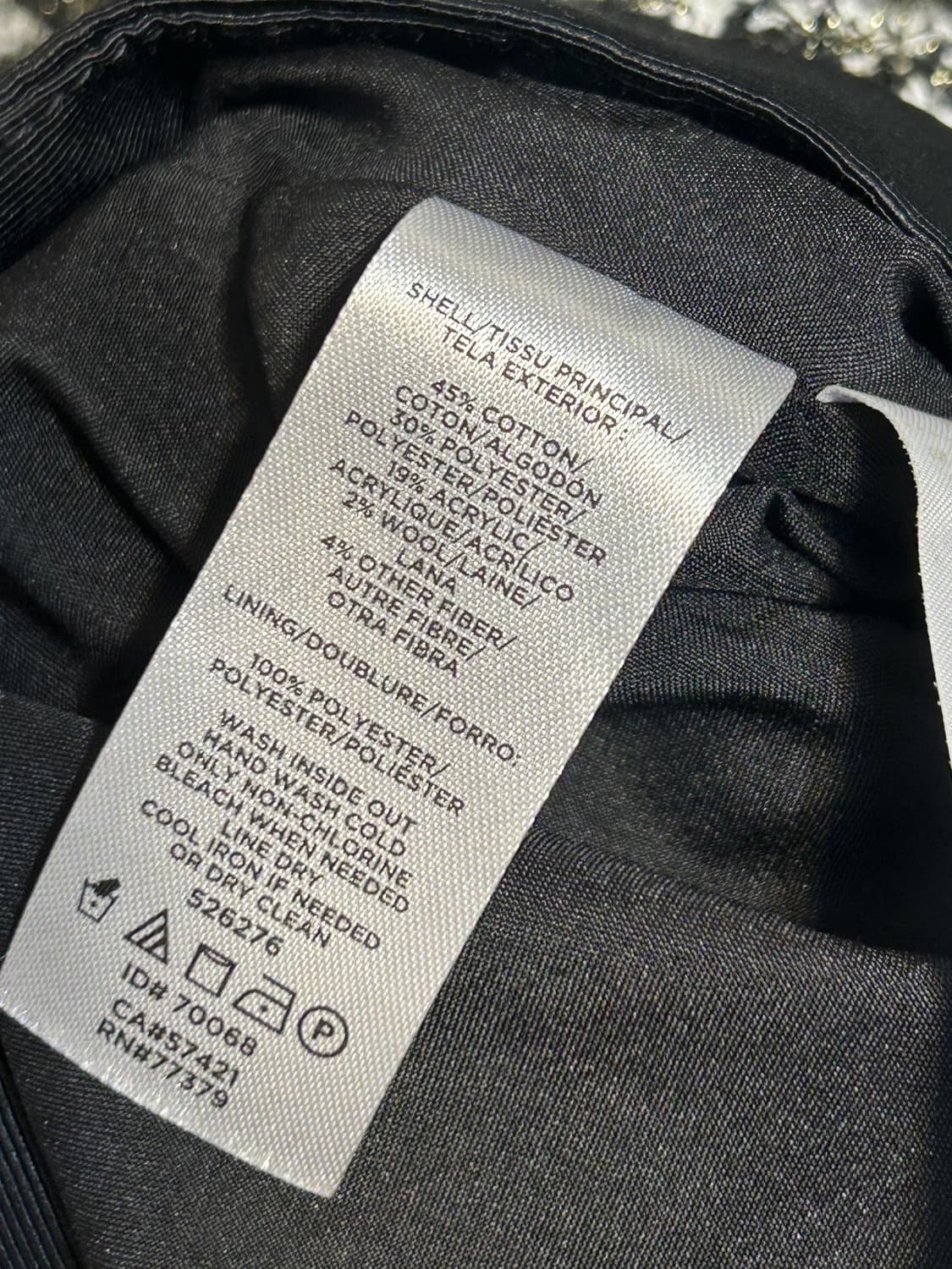 앤테일러 하운즈투스 트위드 크롭 자켓 상품이미지7