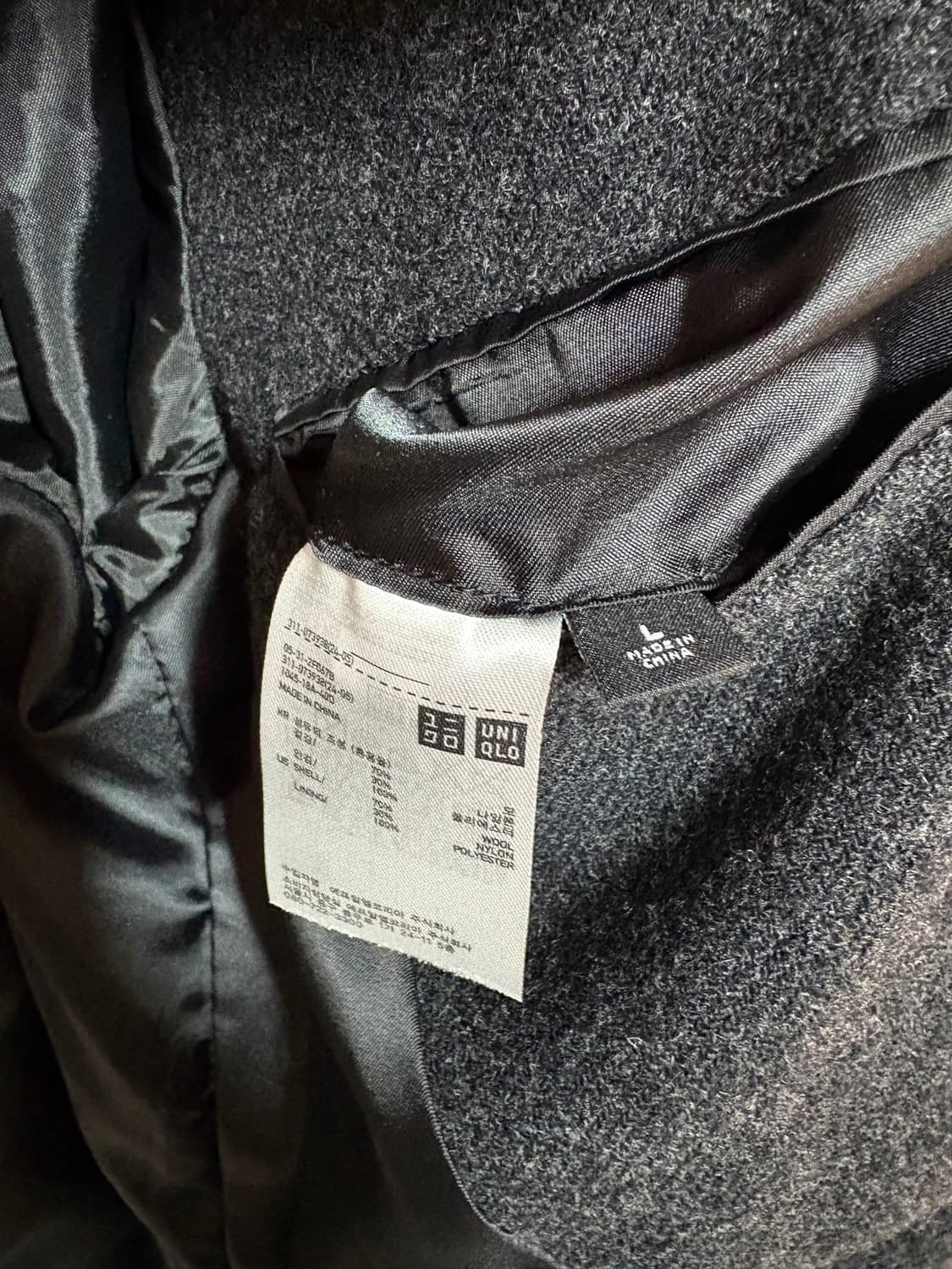 [L] UU X UNDER COVER 2BUTTON JACKET 상품이미지4