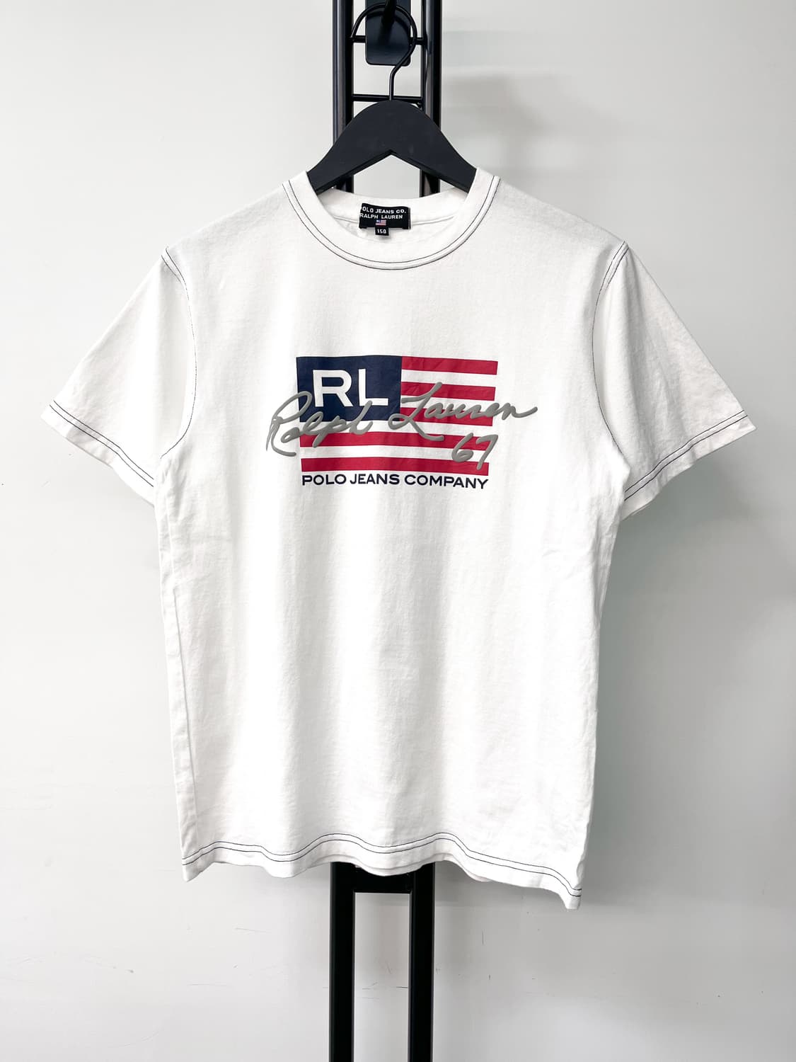 폴로 진스 컴퍼니 스타 & 스트라이프 티셔츠 상품이미지1