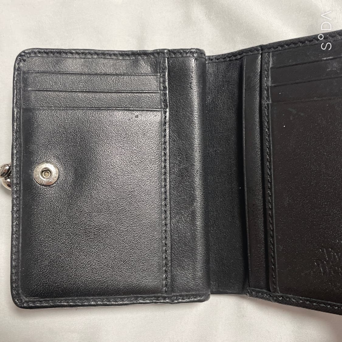 비비안웨스트우드 블랙 반지갑 상품이미지7