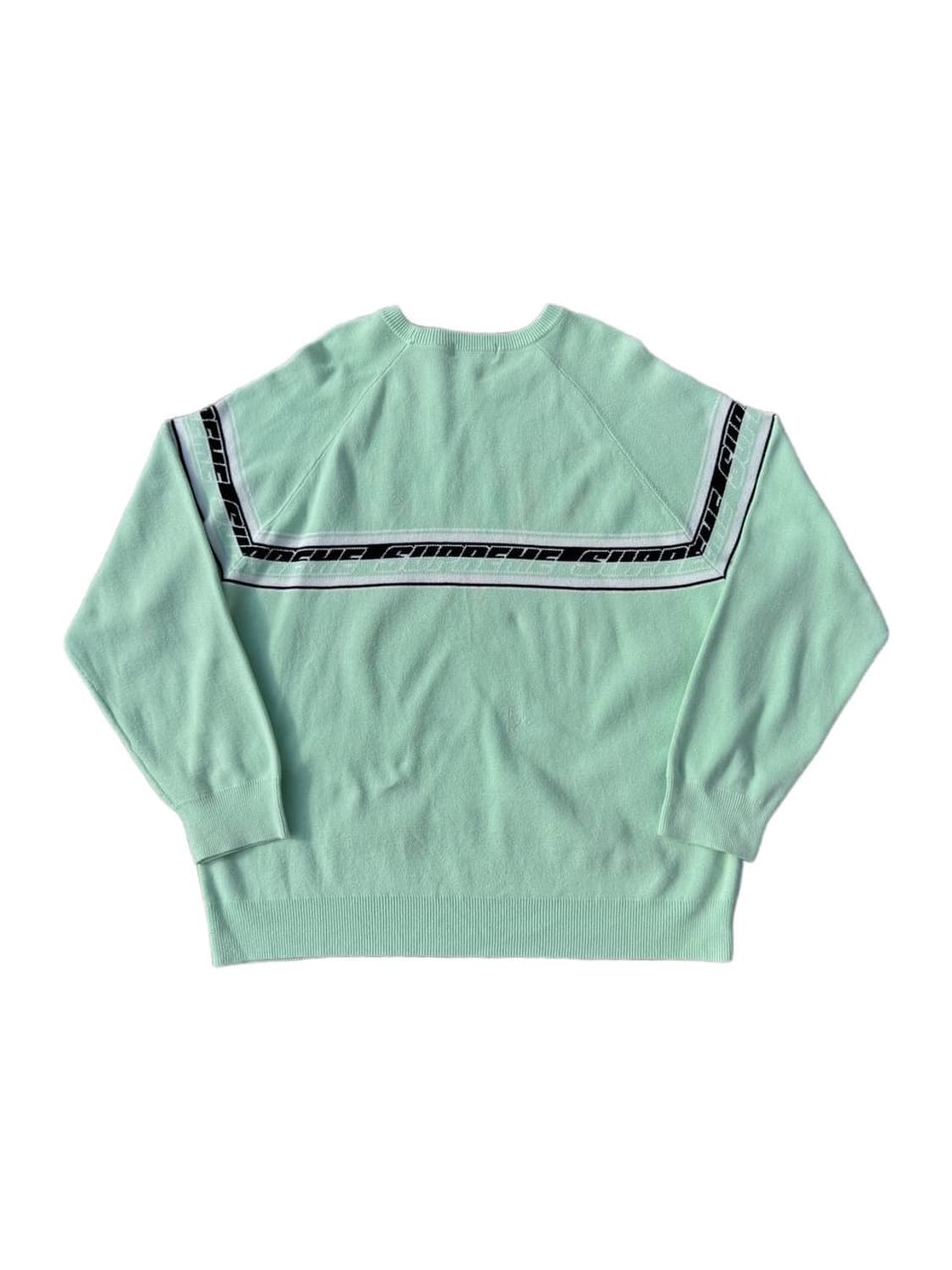 2018 F/W Supreme striped raglan sweater 상품이미지2