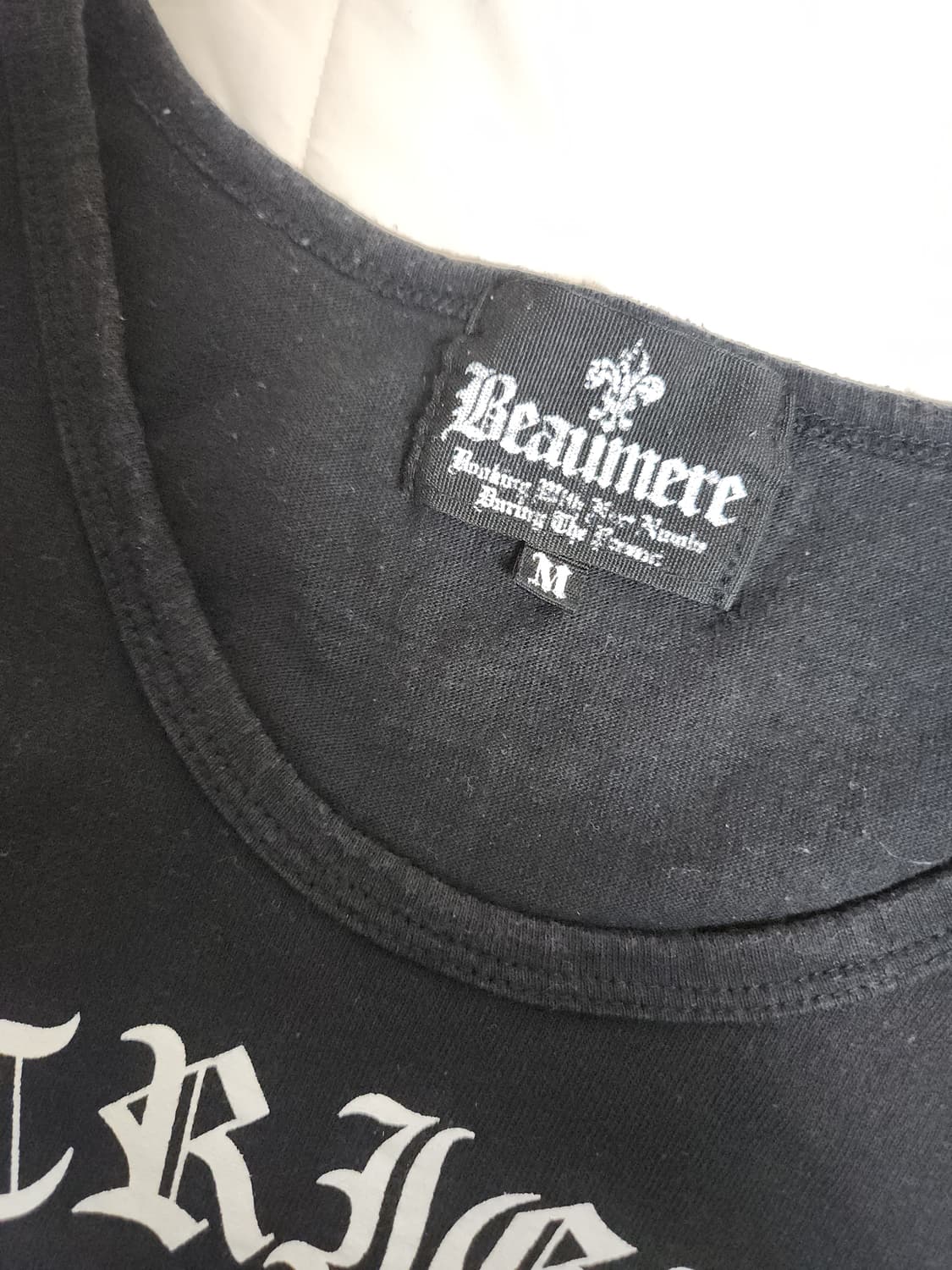 펑크 날개 레터링 반팔 (punk•emo) 상품이미지3