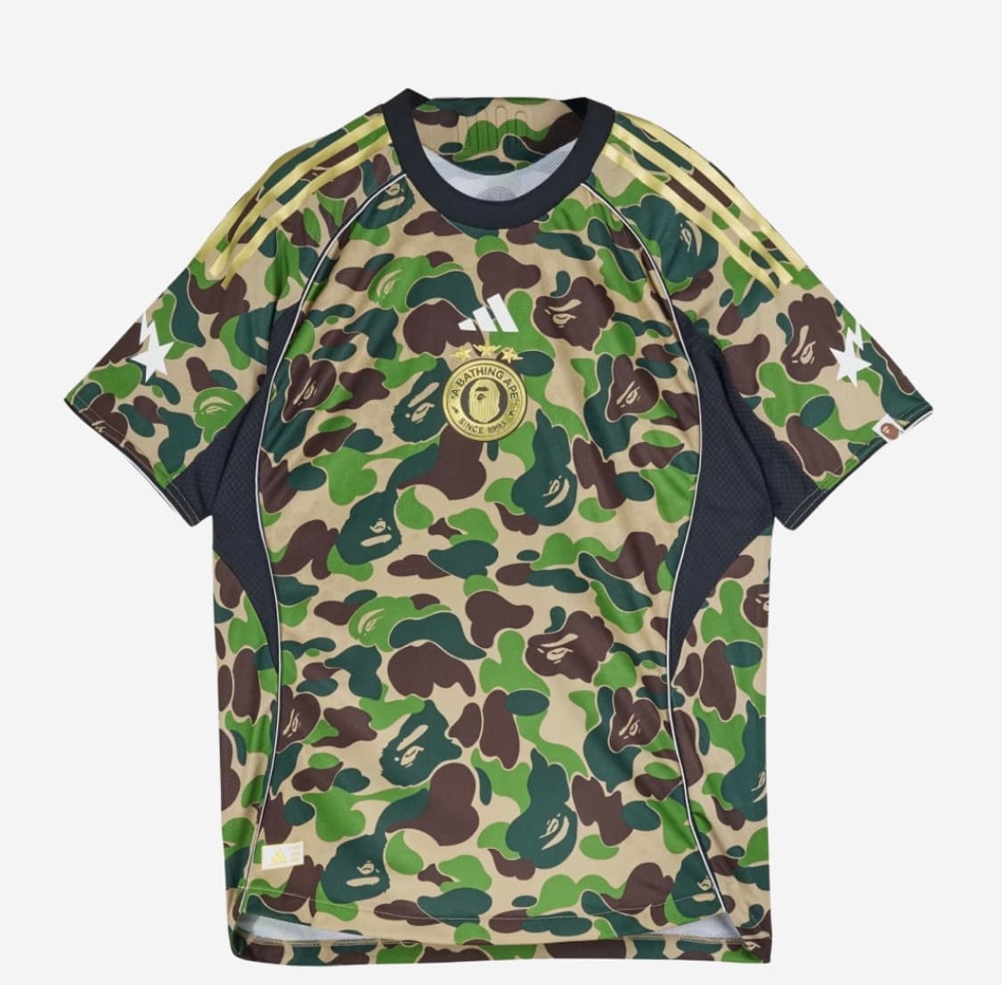아디다스 BAPE 콜라보 축구 져지 상품이미지1