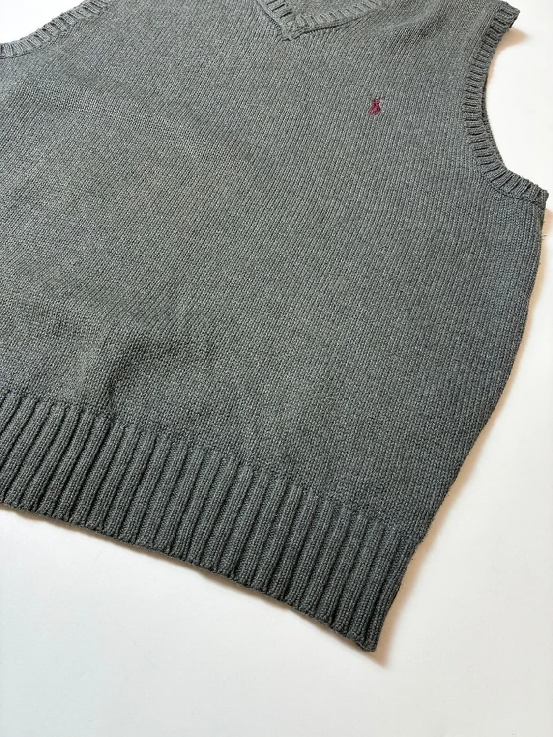 폴로 랄프로렌 90's 코튼 니트 조끼 PN8309 상품이미지4