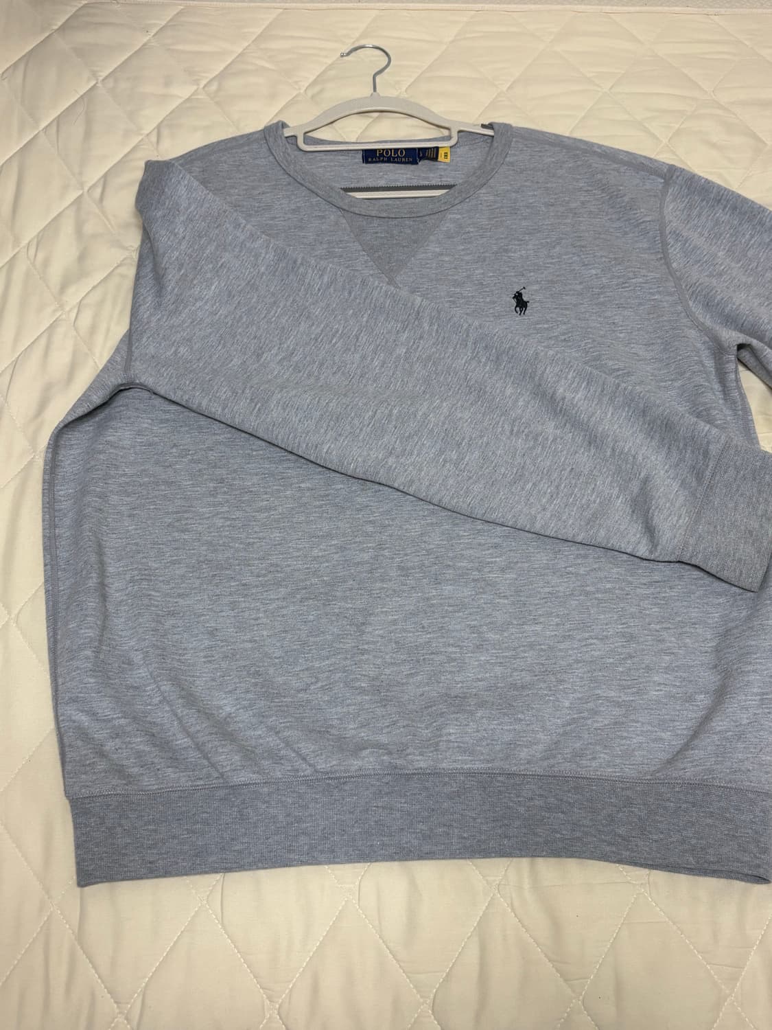[정품QR]폴로 랄프로렌 맨투맨 그레이 L(100) 상품이미지2