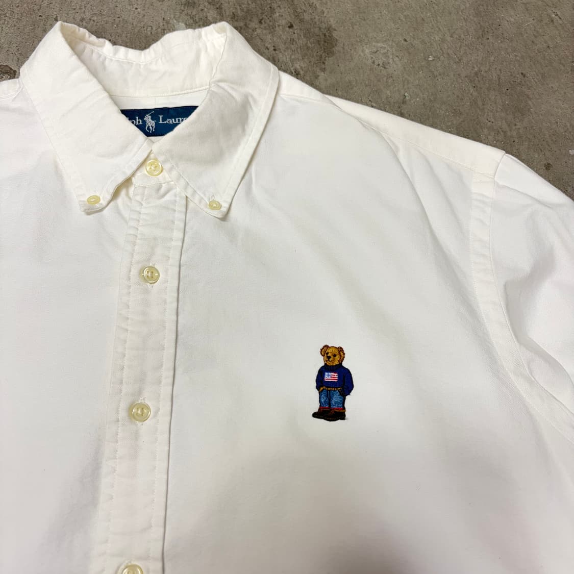 폴로 화이트 베어 셔츠[1924] 상품이미지5