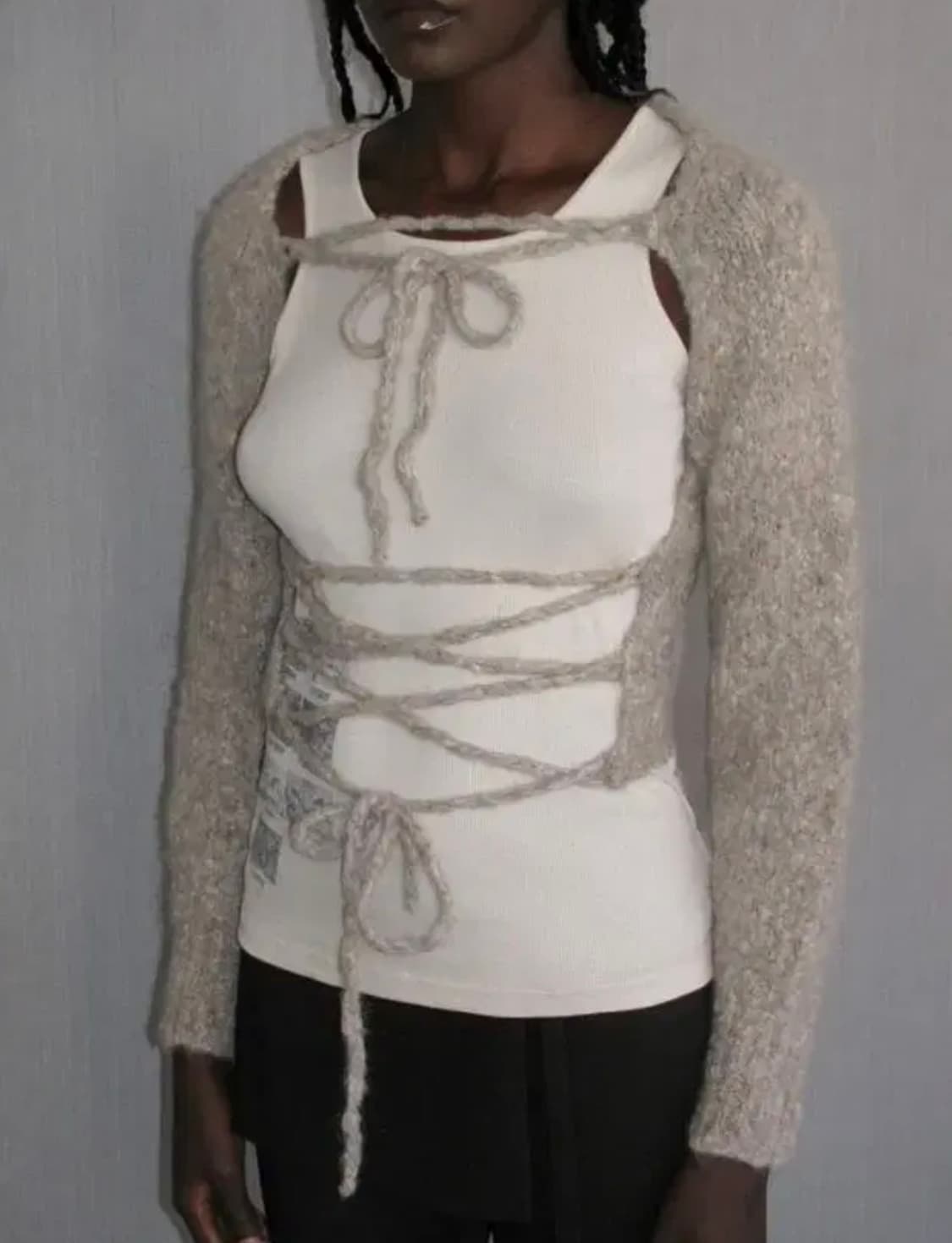 팔로마울 알비타 오픈 가디건 상품이미지2