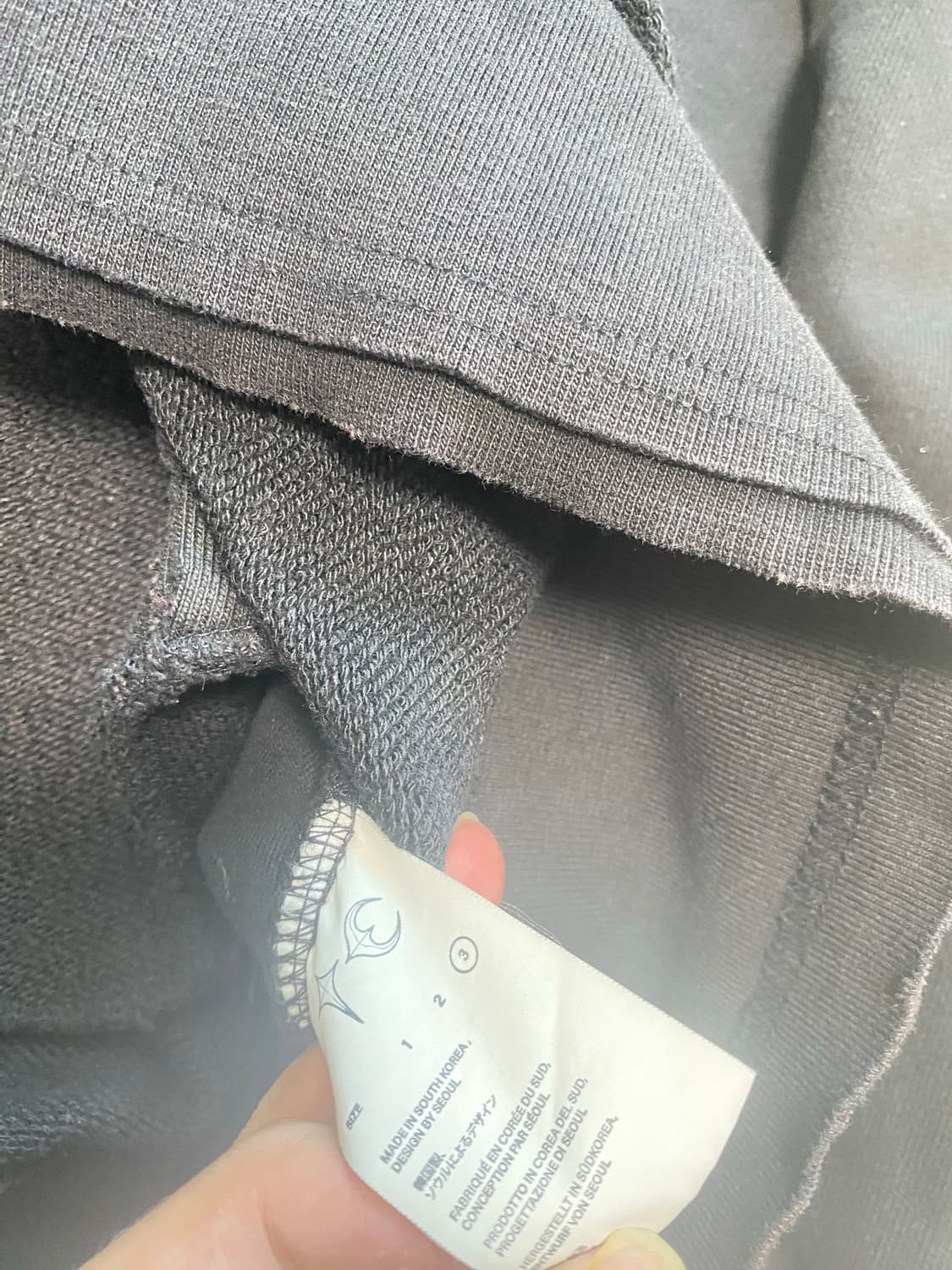 (3)떠그클럽 사탄후드 블랙 상품이미지3