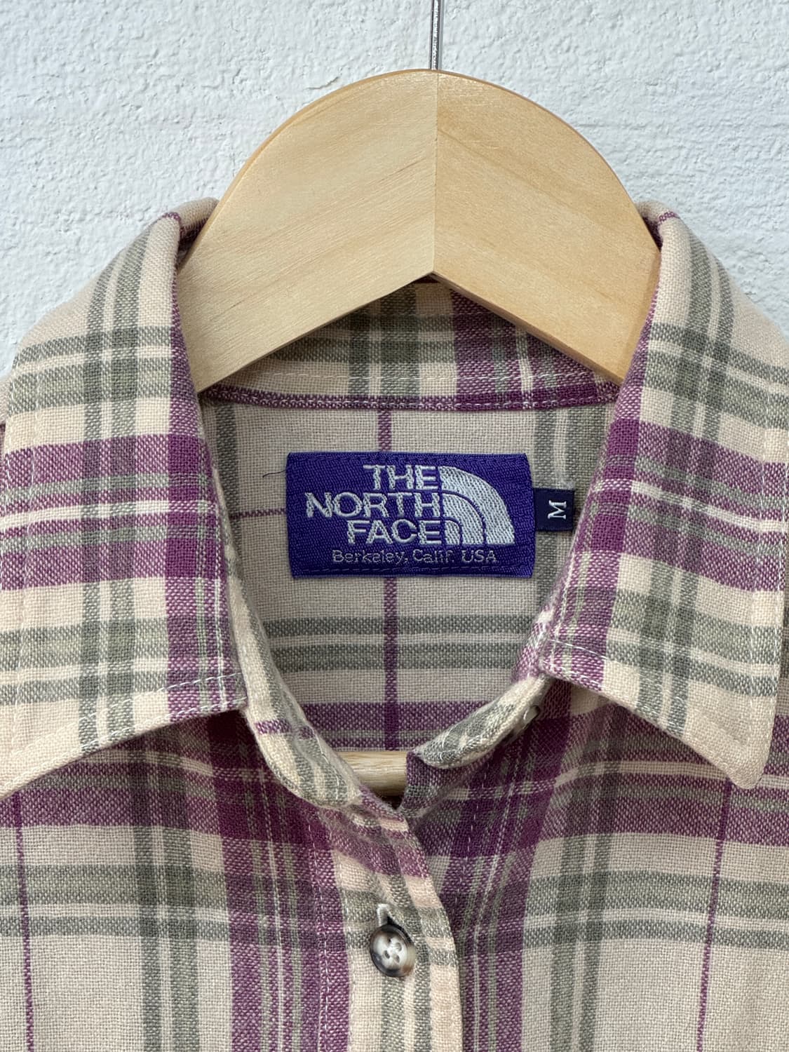 노스페이스 퍼플라벨 체크셔츠(T13) 상품이미지2