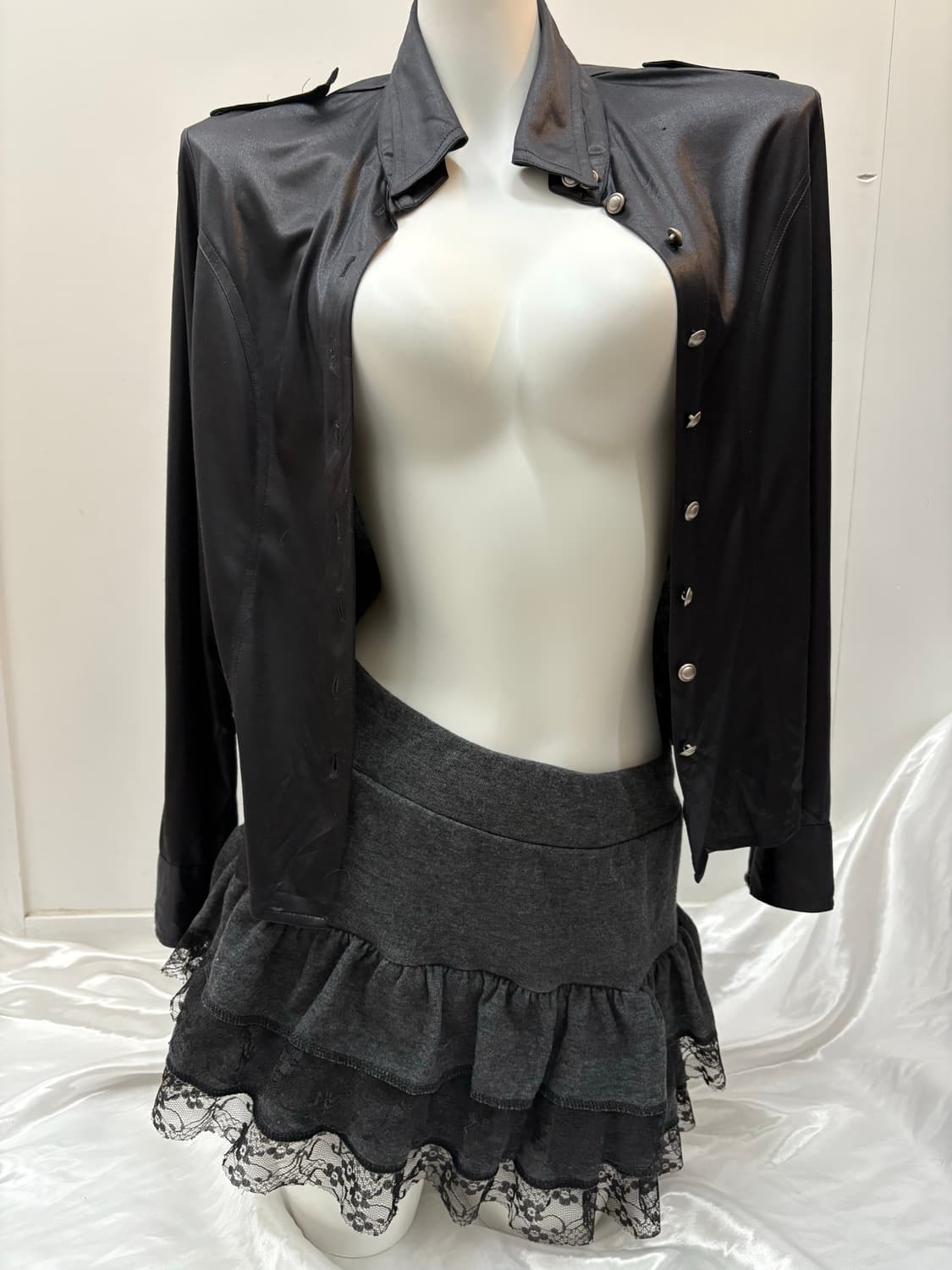 새틴 와이셔츠 상품이미지2