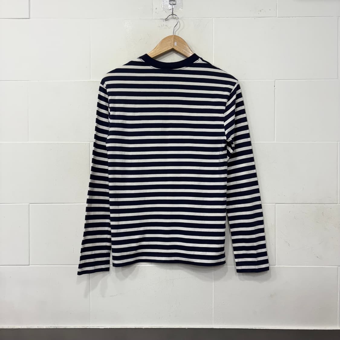 메종키츠네 스트라이프 긴팔티 상품이미지5