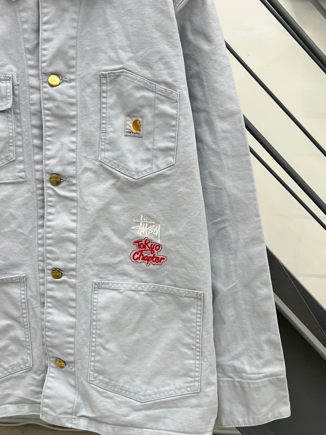 칼하트 X 스투시 도쿄 이케부쿠로 챕터 초어코트 상품이미지4