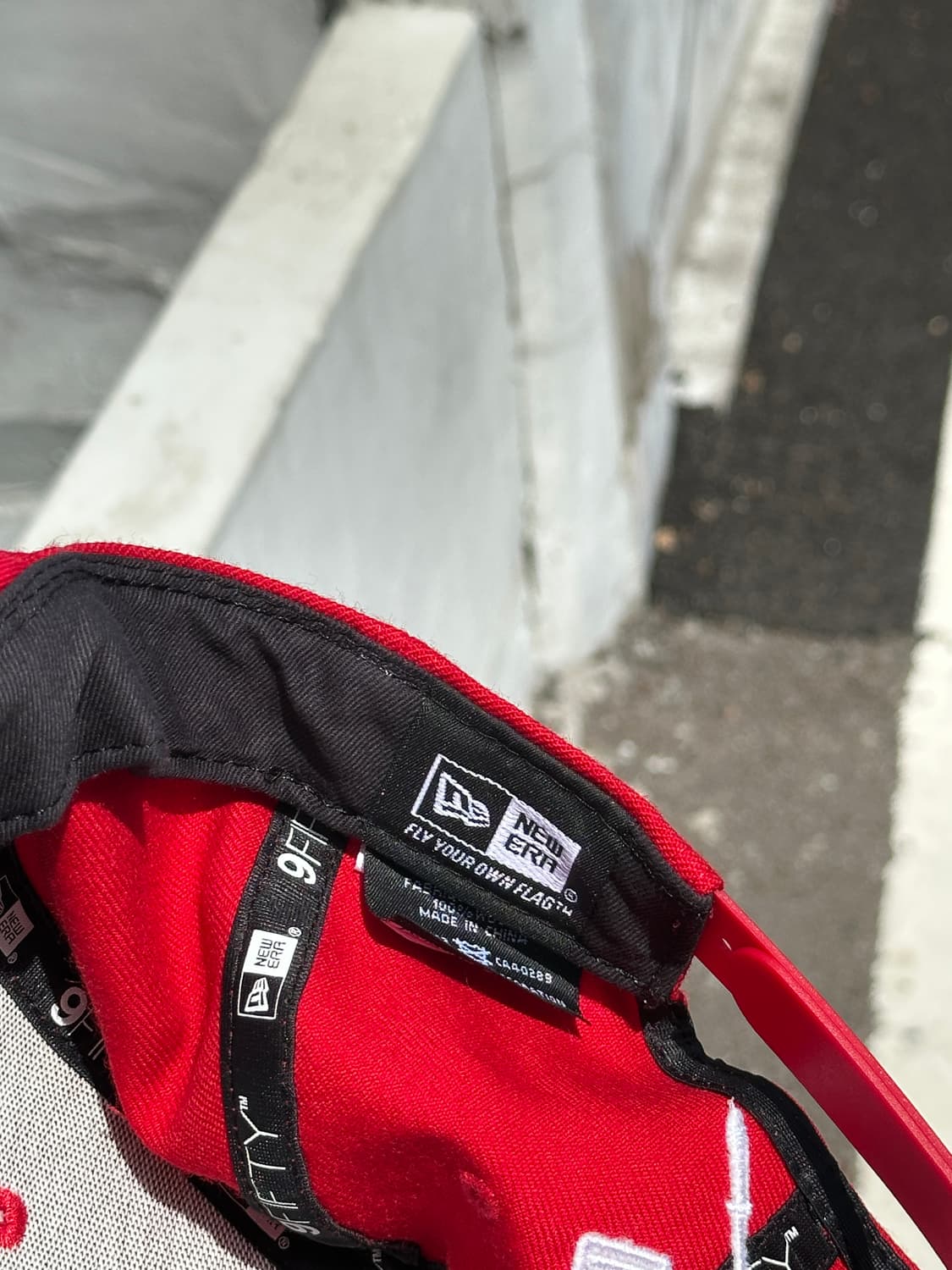 [M-L] 뉴에라 홀리스모크 레드 스냅백 모자 상품이미지7