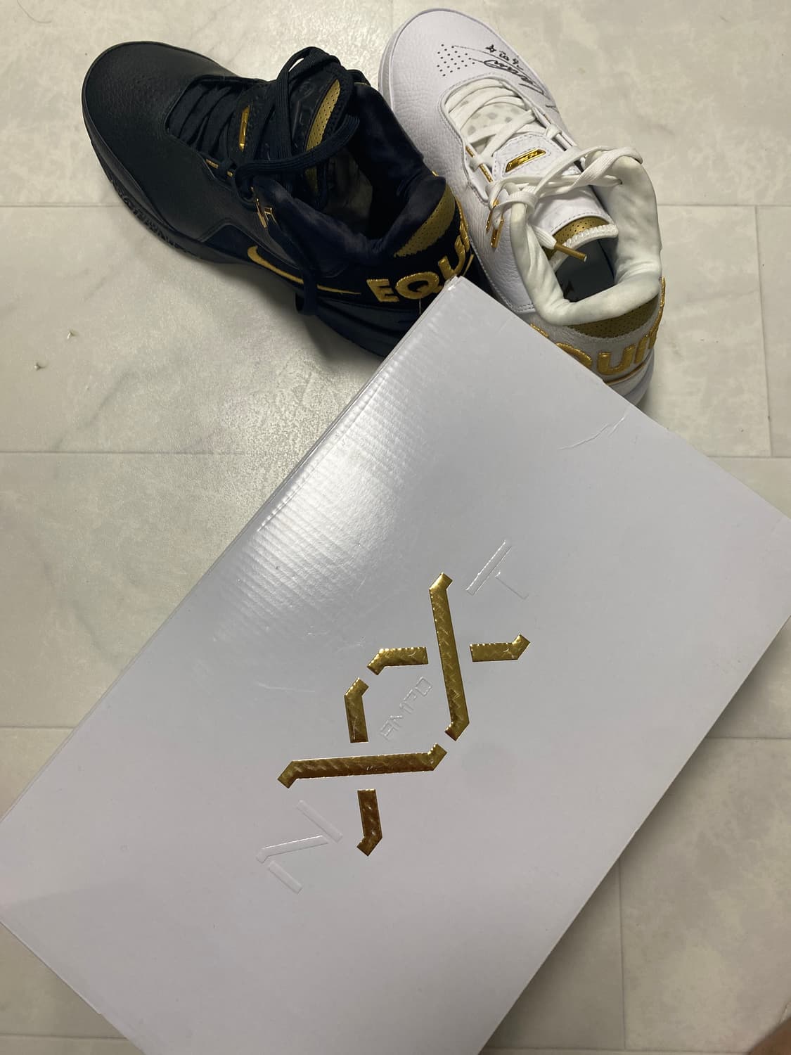 나이키 르브론 NXXT 젠 AMPD EP 화이트블랙 상품이미지5