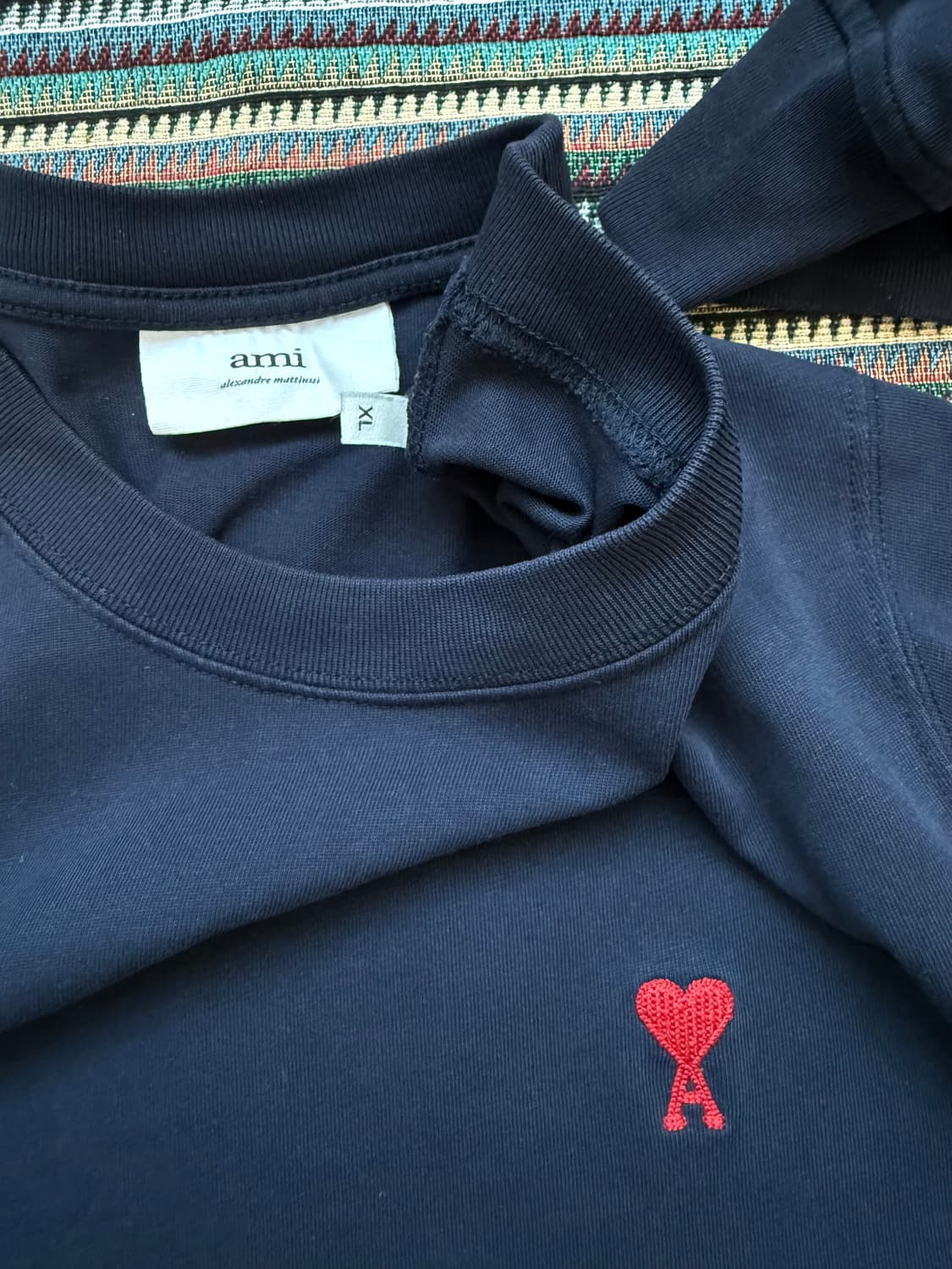 아미 네이비 롱슬리브 상품이미지4