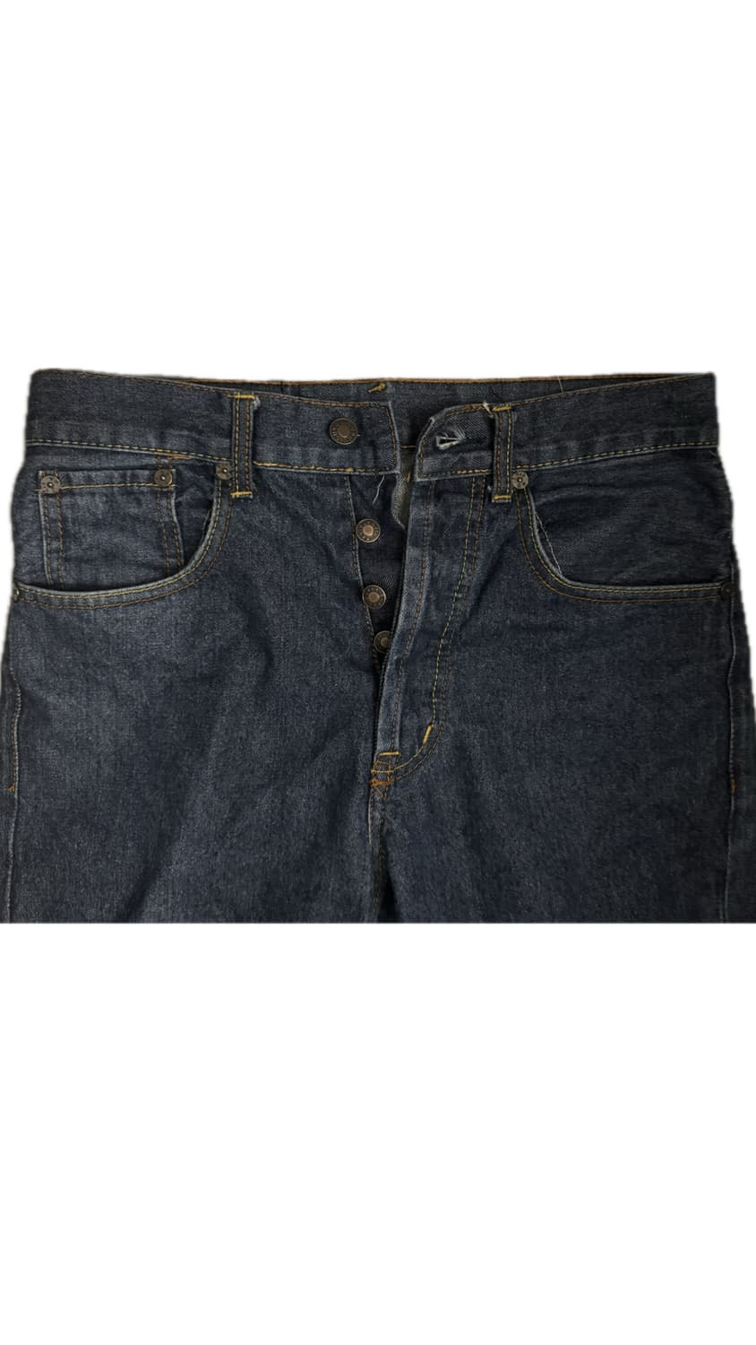 에비수 올드스쿨 빅로고 생지데님팬츠 (rare) 상품이미지4