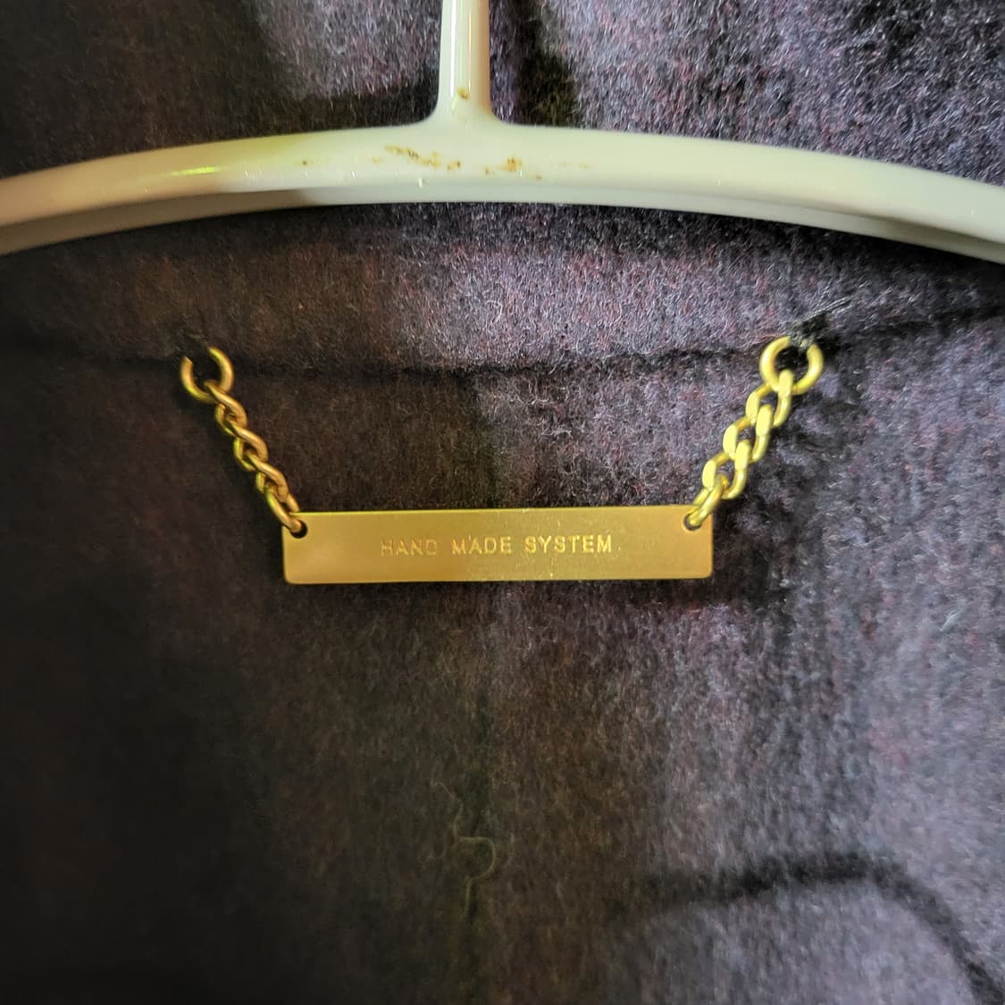 시스템 핸드 메이드 오버핏 코트 (F) 상품이미지3