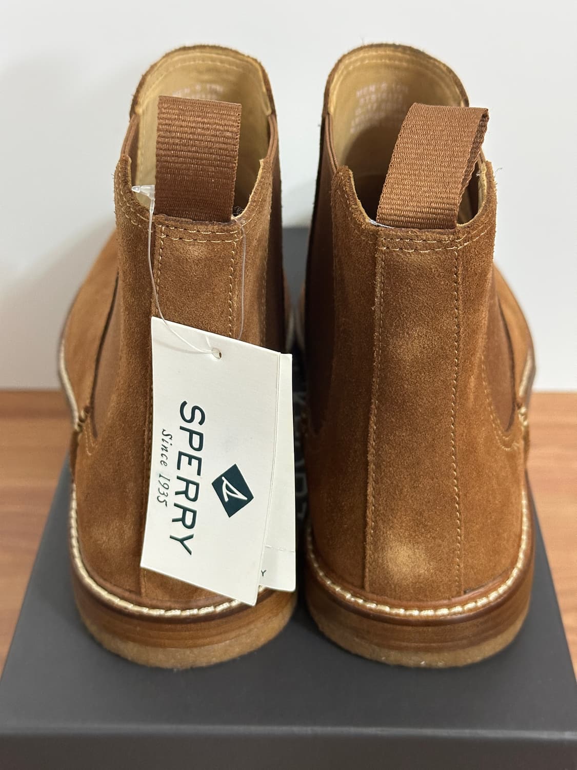 [새제품] 스페리 스웨이드 첼시부츠 골드컵 US10 상품이미지5