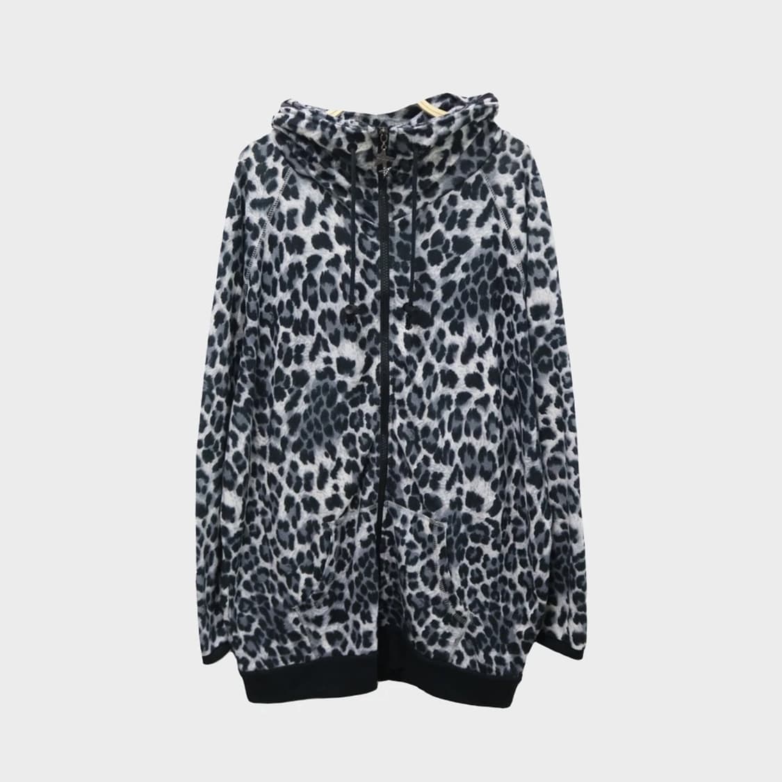 디그딥 호피 롱 후드 집업 61199 상품이미지1