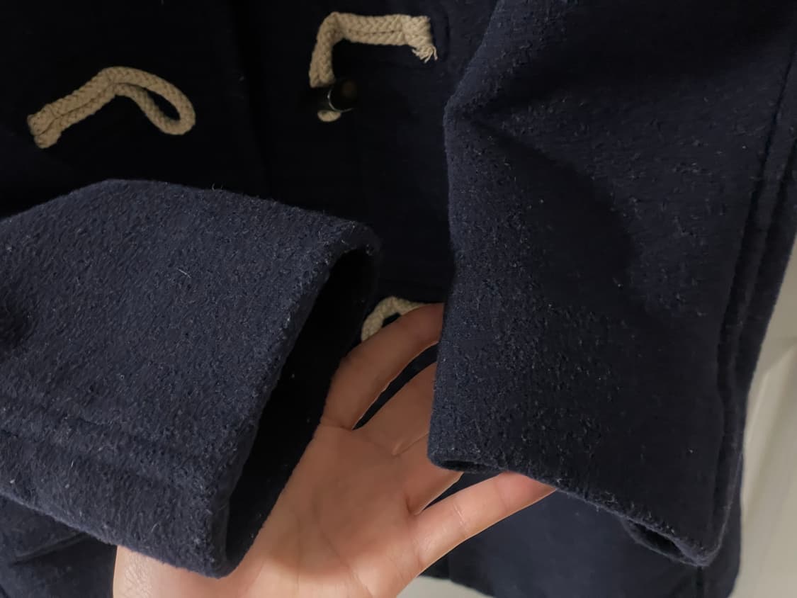 유니클로 2016 떡볶이코트 더플코트 네이비 L 상품이미지8