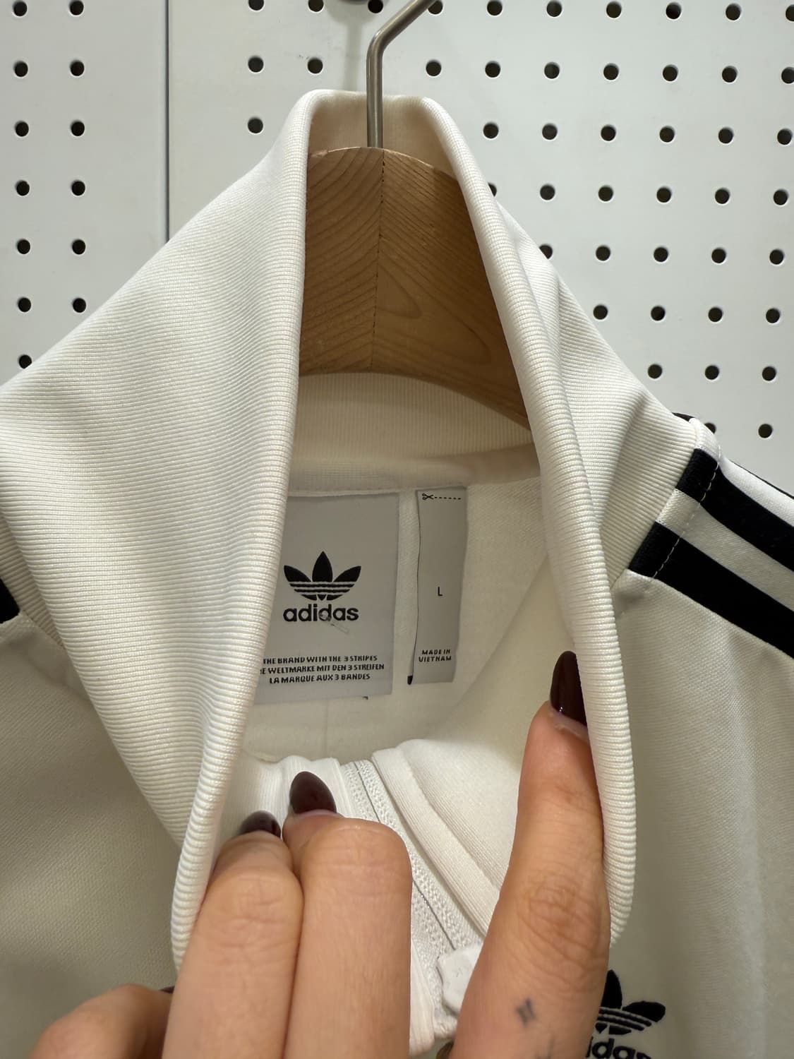 아디다스 파이어버드 트랙탑 화이트 U1583 상품이미지5