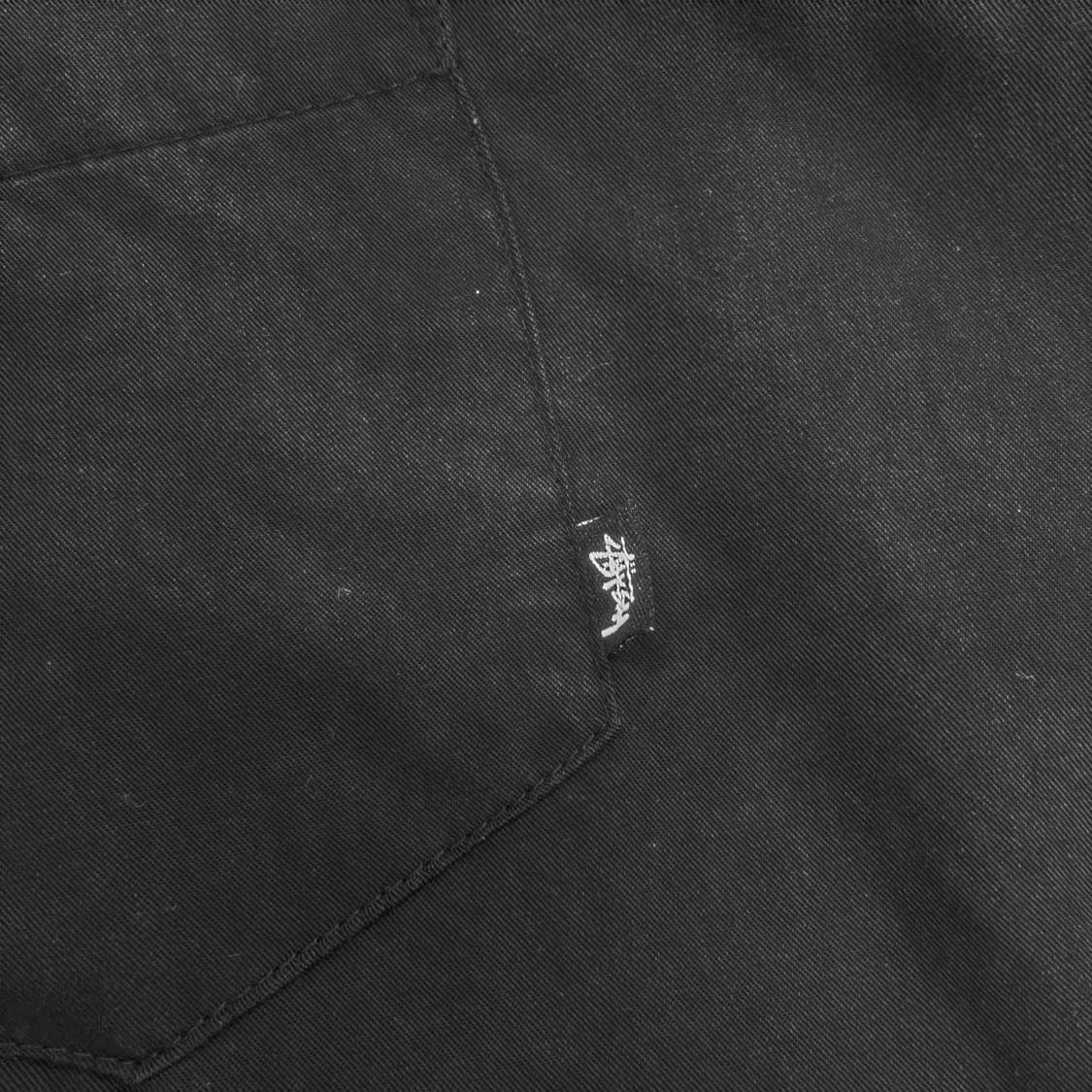 스투시 Stussy 베케이션 린넨 반팔 셔츠 블랙 상품이미지5